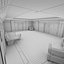 science fiction interior scene 3ds