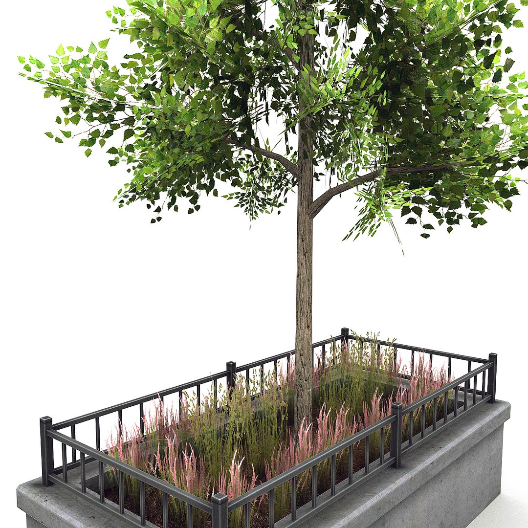 Street Lamp Tree 3d Max