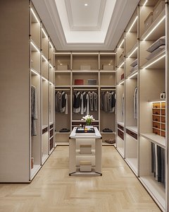 dressing room 3D