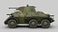 ww2 daf m39 armored 3D model