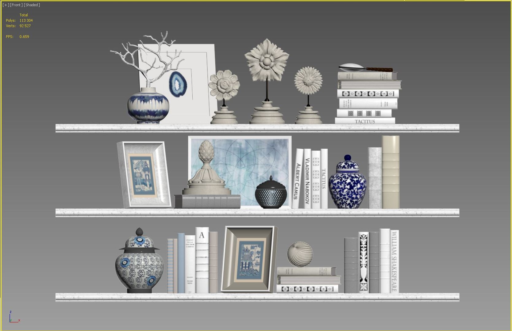 Decor Set Model - TurboSquid 1164607