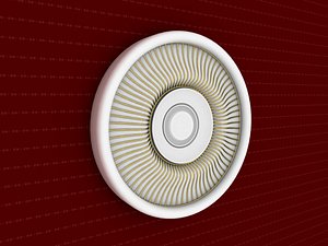 3D rosette decorative molding