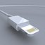 3d model of apple lightning port