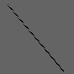PBR Wushu Stick Black