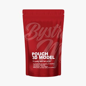 3D Mylar plastic pouch bag