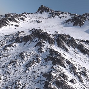 Snowy Terrain MTH041a