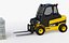 JCB Teletruk TLT 35D Rigged model
