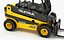 JCB Teletruk TLT 35D Rigged model