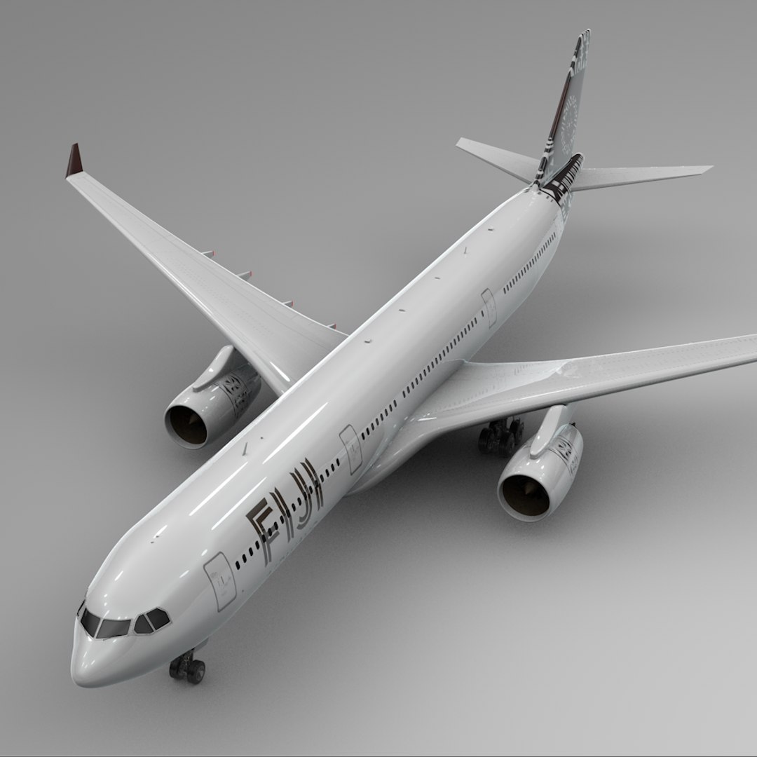 Airbus a330-300 fiji airways 3D model - TurboSquid 1463164