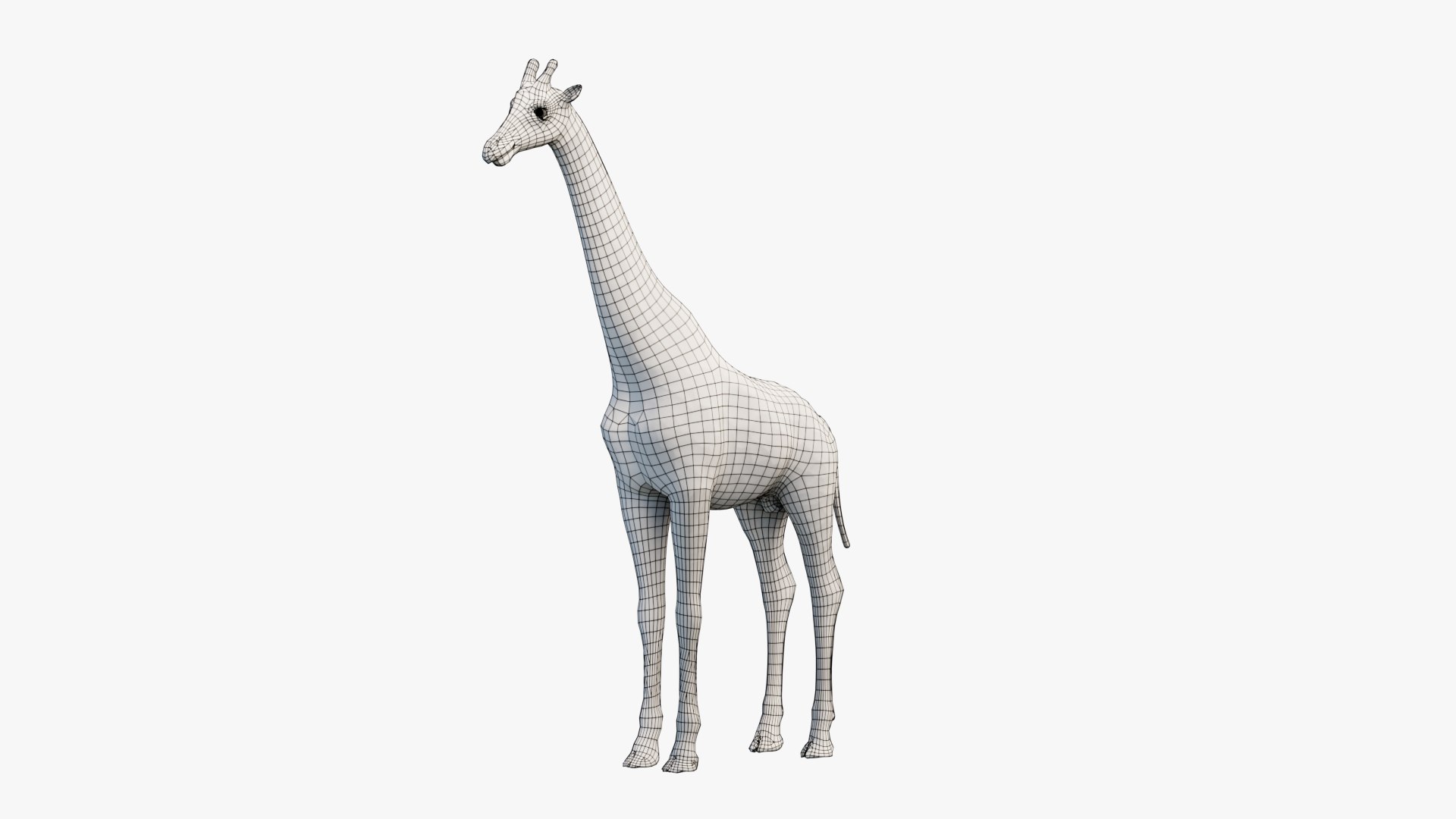 Rigged Giraffe 3D Model - TurboSquid 1700253