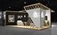 Estande de exposição imobiliária