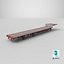 Rusty Drop Deck Semi-Trailer - PBR LODs