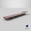 Rusty Drop Deck Semi-Trailer - PBR LODs
