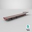 Rusty Drop Deck Semi-Trailer - PBR LODs