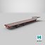 Rusty Drop Deck Semi-Trailer - PBR LODs