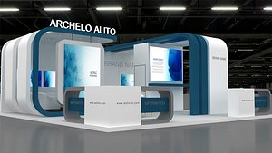 3D Model Exhibition Booth 3D model