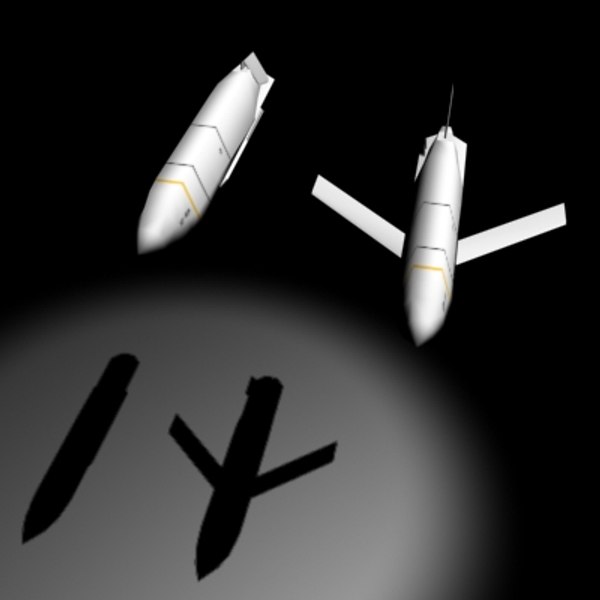 Jassm Missile 3d Model 2684