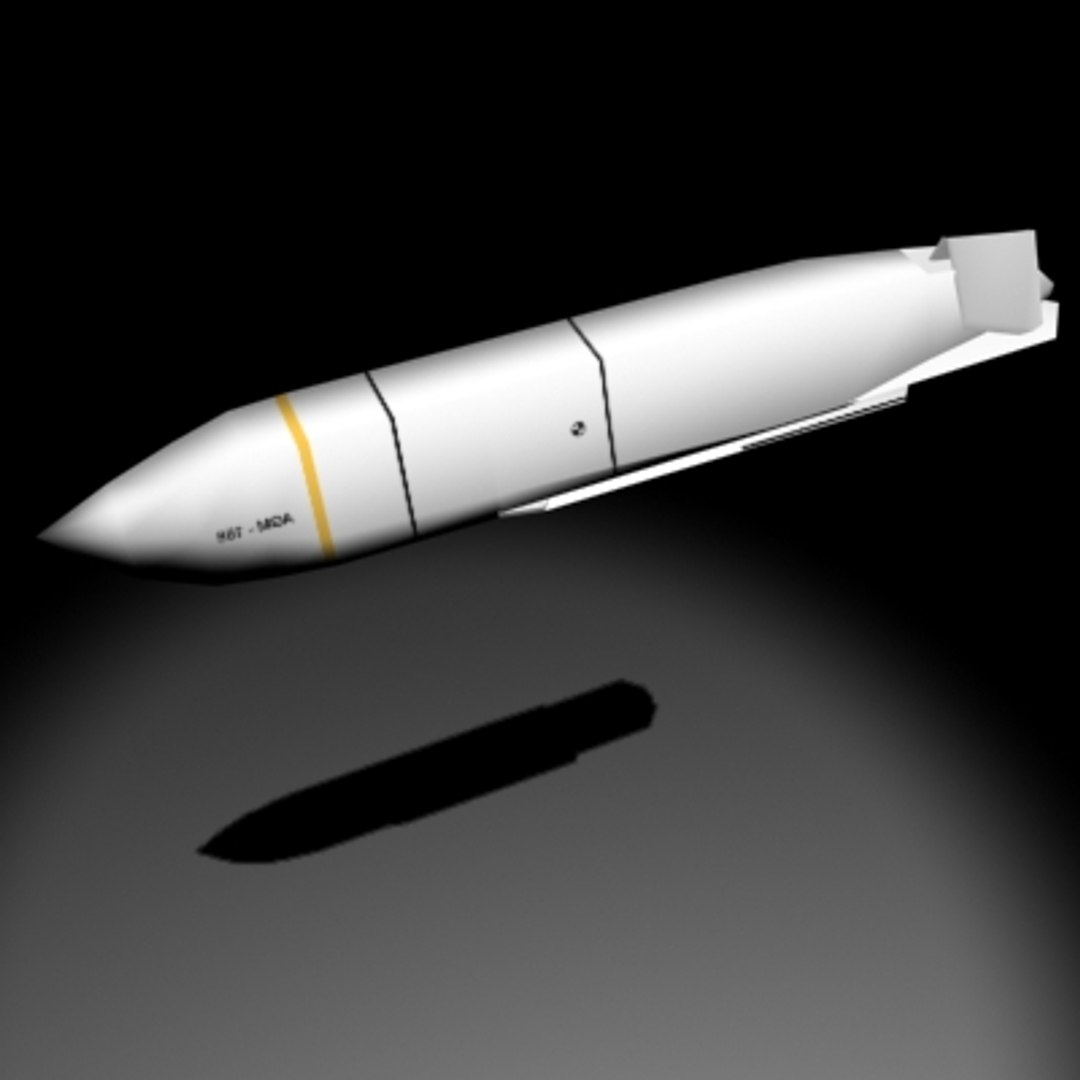 Jassm Missile 3d Model 1841