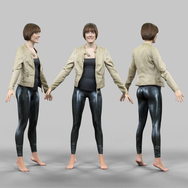 Female Leggings 3D Model | 3D model