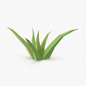 Low Poly Grass Small