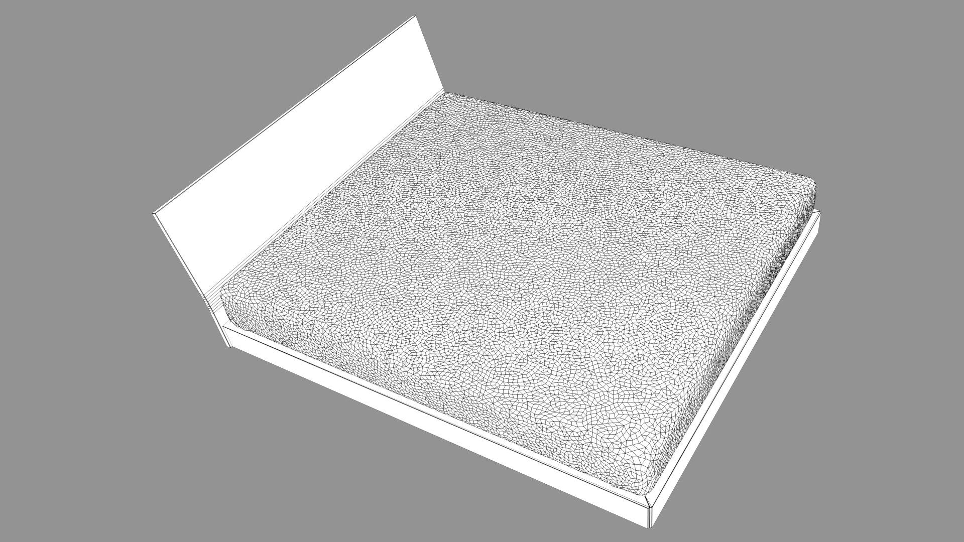 Single Bed 3d Model - Turbosquid 1981767