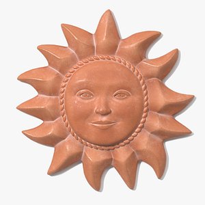 3D Terracotta Sunface model