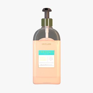 lotion beauty model
