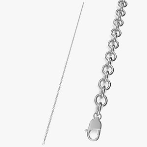 Cable Chain Silver model