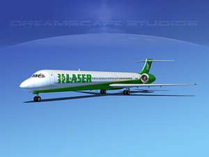 3d model mcdonnell douglas md-80