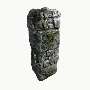 mossy stone pillar max