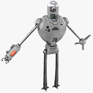 Cartoon Robot 3 3D model