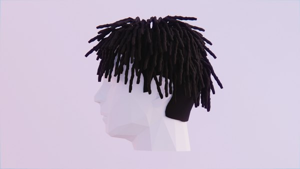 Short Dreads 3D model - TurboSquid 1763727