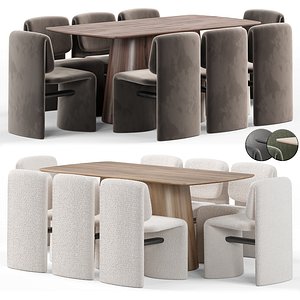 3D AVANT-GARDE CHAIR AND MOUNT TABLE
