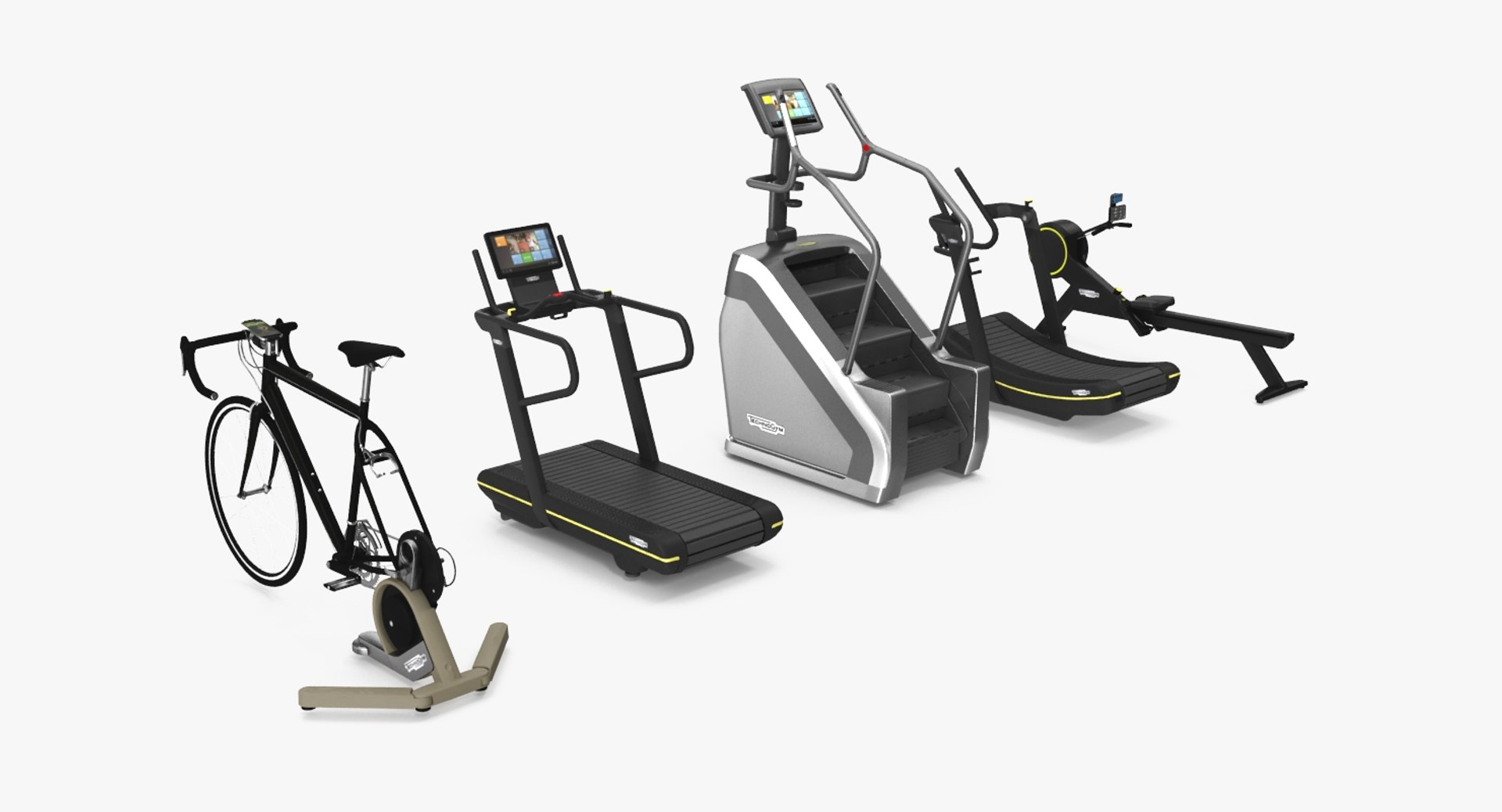 Skill Skillrow Rowing Skillmill 3D Model - TurboSquid 1263154