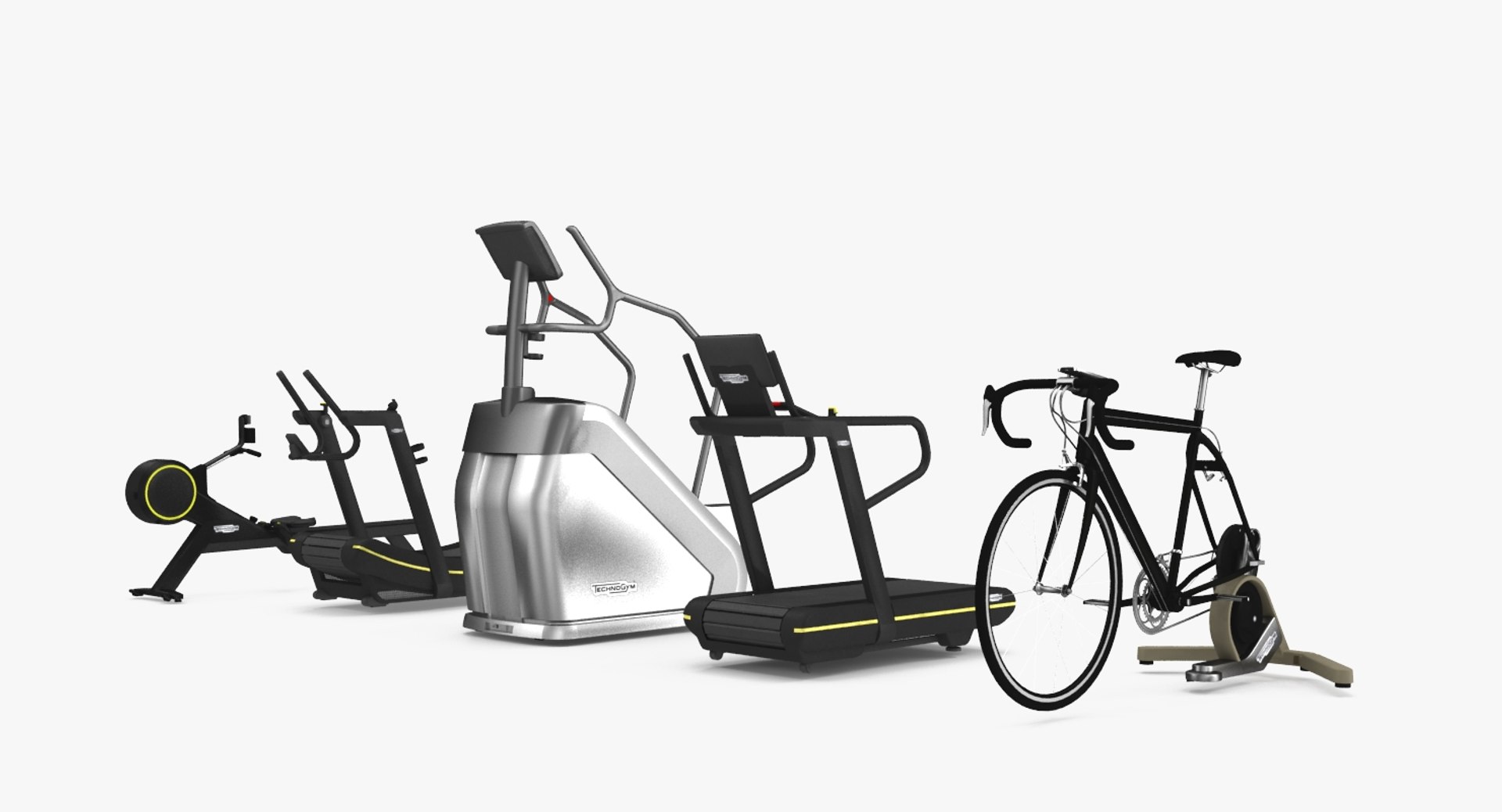 Skill Skillrow Rowing Skillmill 3D Model - TurboSquid 1263154