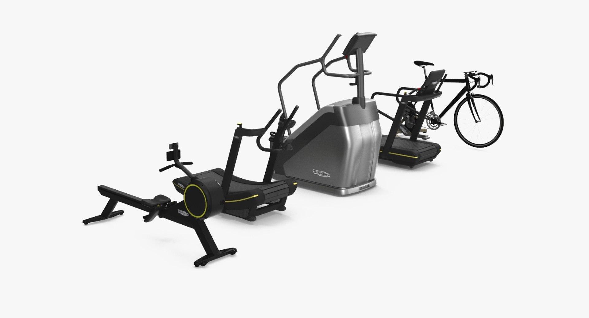Skill Skillrow Rowing Skillmill 3D Model - TurboSquid 1263154