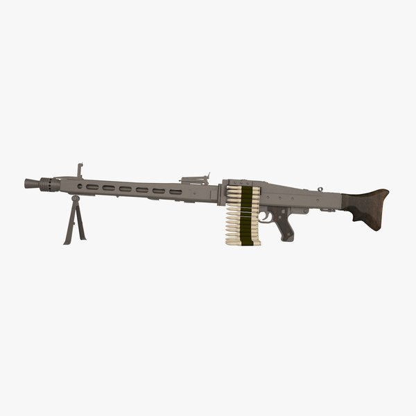 3D maschinengewehr 42 mg - TurboSquid 1263761