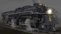 CO Allegheny H-8 1601 Steam Locomotive