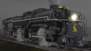 CO Allegheny H-8 1601 Steam Locomotive