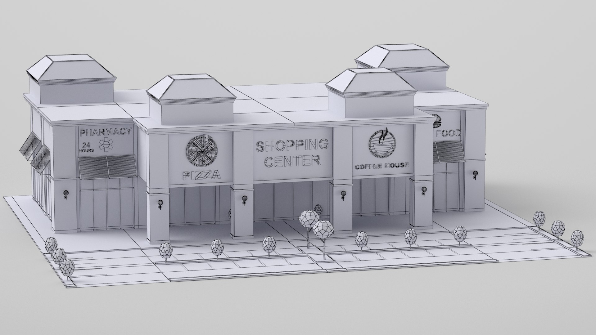 3D Low Poly Cartoon Shopping Center https://p.turbosquid.com/ts-thumb/Es/V3YXIk/LV/cartoonstripmall10/jpg/1663772284/1920x1080/fit_q87/65aeb4b2bb08f46702765829d01ddff068bfd7f4/cartoonstripmall10.jpg