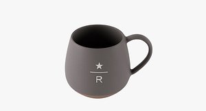 3dsmax mug starbucks reserve