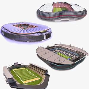 US Football Stadiums Collection 3