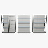 Supermarket Shelf Pack Store Environment Kit