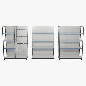 Supermarket Shelf Pack Store Environment Kit