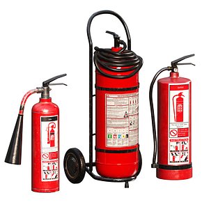 3D Fire Extinguisher