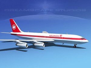 707-320 airlines boeing 707 dxf