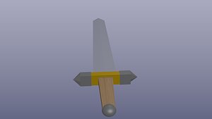 free sword 3d model