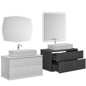 3D Stworki Molde 95 white-anthracite model