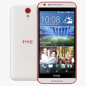 3d model htc desire 820 mini