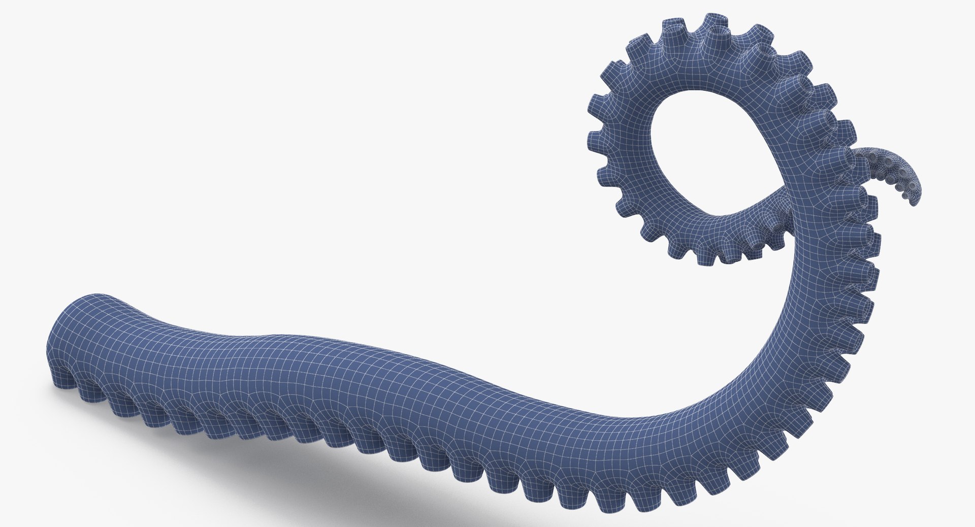 Octopus Tentacle 03 3d Max